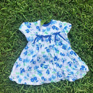 Blue Flower Dress